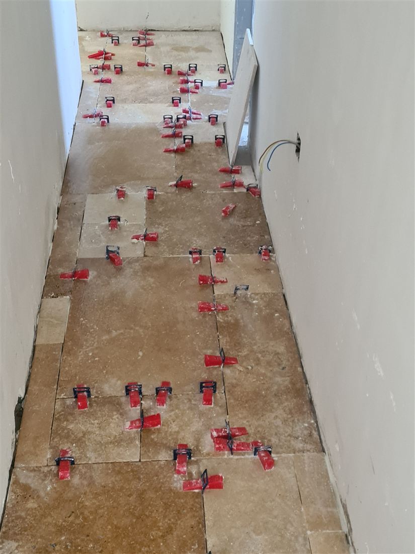 Suelo interior con acabado laminado